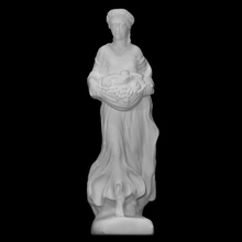 estatuilla mano horas otoño escanear antiguo hembra escultura estatua símbolo mujer Adoración mármol cosecha diosa 3d print model - Mito3D