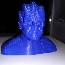 bortus orville bust sculpture zbrush startrek scifi 3d print model - Mito3D