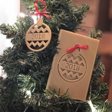 pop out ornement cadeau carte titulaire soutien 2018 Noël boîte vacances 3d print model - Mito3D
