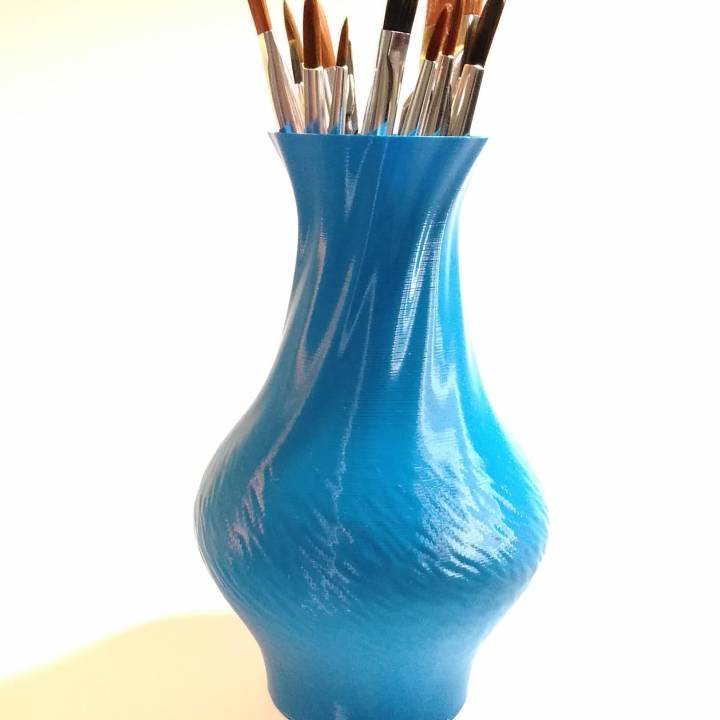 Demo Vase Garten Spiral Sommer 3D print model - Mito3D