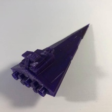 imperial estrella destructor guerra Galaxias educación oscuro astronave sith flota 3d print model - Mito3D