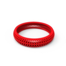 scala pelle braccialetto moda Accessori arte design geometrico moderno stile gioielleria serpente 3d print model - Mito3D