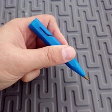 designer caneta hexágono lápis tinta cr10 dise pena 3d print model - Mito3D