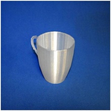 flower pot shape cup & garden tinkercad 3d print model - Mito3D