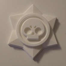 rixa estrelas ventilador arte logotipo supercélula 3d print model - Mito3D