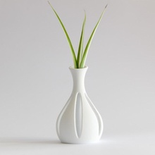 zéphyr vase jardin fleur art décoration cadeau math table décor 3d print model - Mito3D