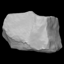 Stromatolith Scan Felsen bilden Leben Fossil ausgestorben Mikroben Hügel 3d print model - Mito3D