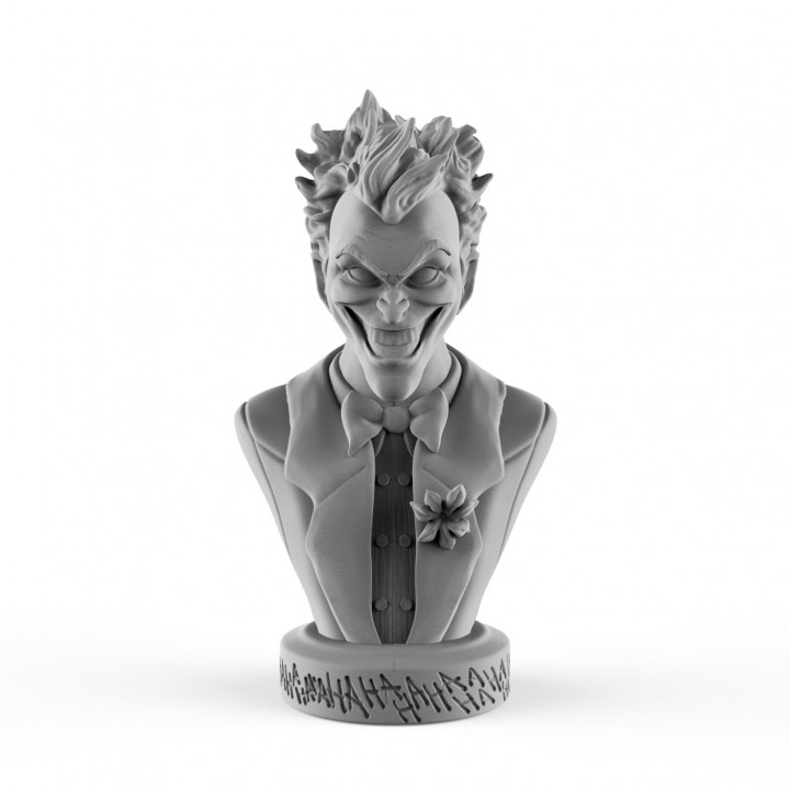 joker büst hayran Sanat batman dc fanart 3 Wekster 3D print model - Mito3D