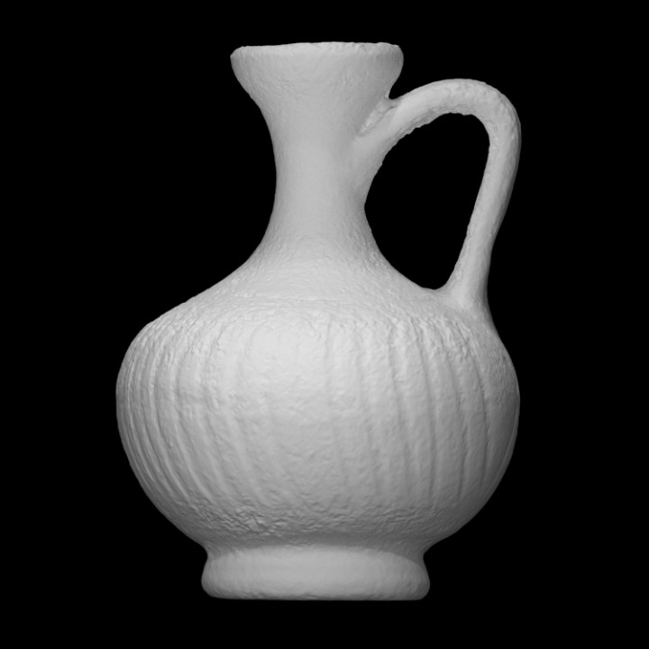 jug scan drink vessel shape jar houseware dishes earthenware 3D print model - Mito3D