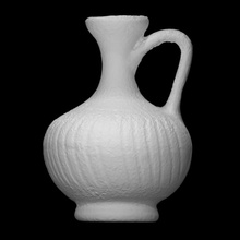 jug scan drink vessel shape jar houseware dishes earthenware 3d print model - Mito3D