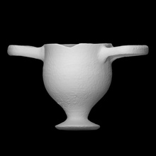 vessel scan glass bowl drink houseware handles earthenware 3d print model - Mito3D