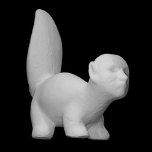 calçadão lembrança Hitler Skunk Varredura animal cara humano guerra comédia Piada estatueta paródia líder 3d print model - Mito3D