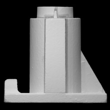 hormigón molde escanear tallado trozo herramienta madera desconocido 3d print model - Mito3D
