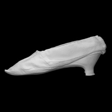 dance slipper scan female foot footwear lady shoe slipper dance heel left