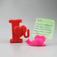 love magnet vase & snail garden 3d print model - Mito3D