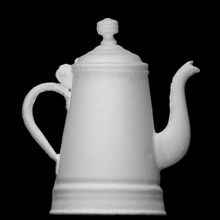 glazed kettle scan vessel household houseware ceramics earthenware 3d print model - Mito3D