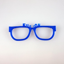 fusão óculos moda acessórios festival fusionglasses 3d print model - Mito3D