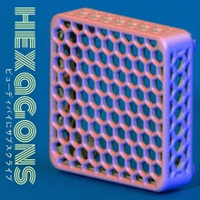 hexagonal 40mm ventilador grade hexágono mortalha pressfit 3d print model - Mito3D