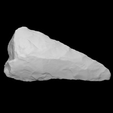 Hacha mano escanear hacha Roca herramienta prehistórico homo paleolítico 3d print model - Mito3D