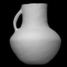pottery jug scan ancient decoration vessel jar ceramics earthenware 3d print model - Mito3D