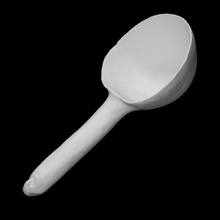 pottery ladle scan bowl cooking spoon houseware ceramic earthenware laddle kitchn 3d print model - Mito3D