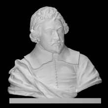 peire Godolin analyse buste homme portrait sculpture terre cuite 3d print model - Mito3D