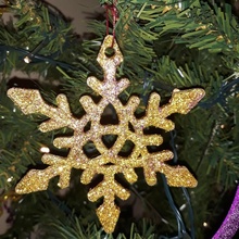 celtic snowflake store christmas decoration gold mythology symbol xmas snow knot irish purple decor flake myth trinity glitter folklore lore celt gaelic customceltic xmasceltic celticfusion 3d print model - Mito3D