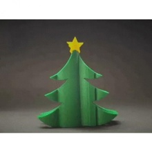p1 Metin çevirmek Noel ağaç 2019 yıl 3d 3d print model - Mito3D