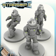 traje espacial pacote tampo mesa estrangeiro rpg sci fi espaço miniatura dinastia localizador estrelas 2nd 3d print model - Mito3D