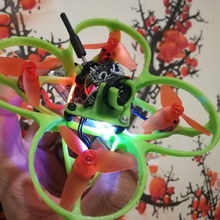 ark melek 75mm fırçasız mikro dörtlü çerçeve v3 fpv oyuncak Uçan göz rc uçuş droneframe 3d print model - Mito3D