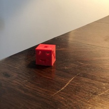3d sterben rasseln Ball Würfel Spaß Spiel Spielzeug Desktoy 3d print model - Mito3D