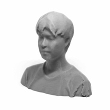 cara 3dscanner corpo humano homem 3d print model - Mito3D