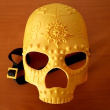Bruxas mascarar loja máscara halloween 3d print model - Mito3D