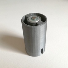 aa batteria adattatore 3d print model - Mito3D
