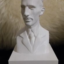 tesla busto Nikola 3d print model - Mito3D