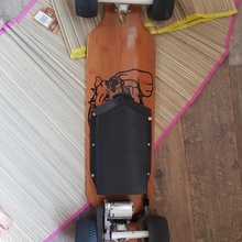 e skate elektronik örtmek kılıf pil kaykay Longboard vesc elektrik eska8 3d print model - Mito3D