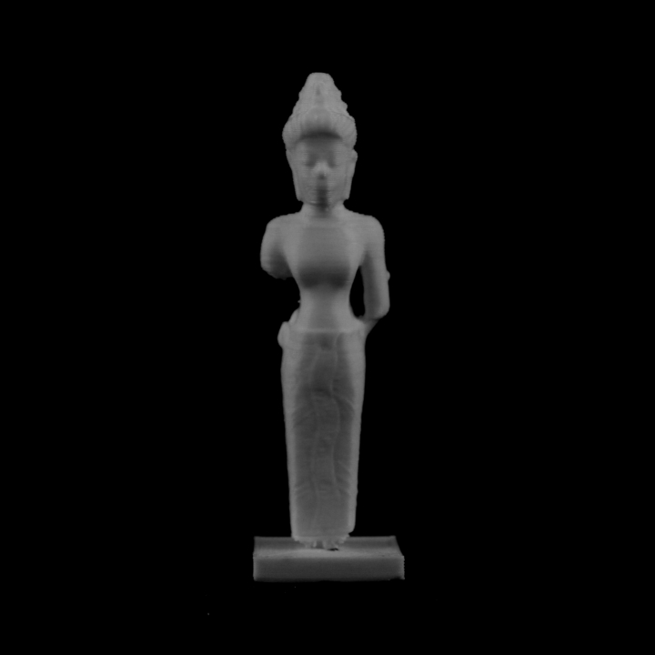 bodhisattva lokesvara guimet museum paris scan 3D print model - Mito3D
