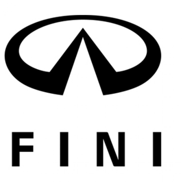 infiniti logo llavero 3D print model - Mito3D