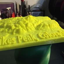 pikes peak region landscape nature travel mountains 3d print model - Mito3D