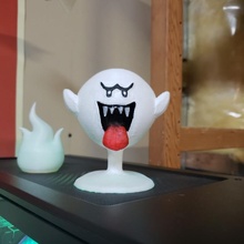abucheo mario nintendo escritorio figurilla modelo personaje súper Super Mario 3d print model - Mito3D