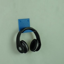 einfache Wandmontage headset inspiriert silverstone gadgets Elektronik Wettbewerb linus tech tips Kopfhörer design 3d print model - Mito3D