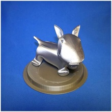 base toon taureau terrier v2 chien Bull 3d print model - Mito3D