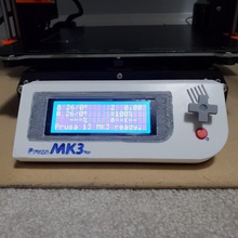 gameboy temático mk3 piel nintendo prusa pimpmyprusa 3d print model - Mito3D