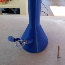 simple functional bong weed 420 3d print model - Mito3D