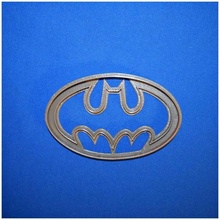 Batman logo biscotto taglierina cookiecutter 3d print model - Mito3D