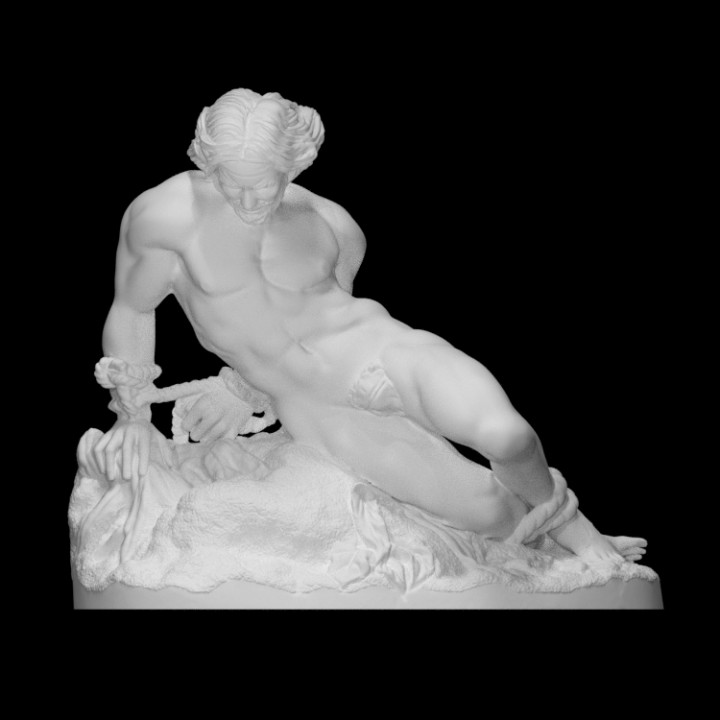 orlando furioso louvre lens numérisation 3D print model - Mito3D