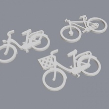 bisiklet anahtarlık kolye 3d print model - Mito3D