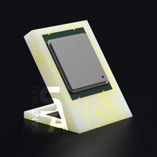Intel xeon Schermo In piedi gratuito titolare supporto facile modulare pc presa componente processore piatto 3d print model - Mito3D