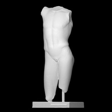 torse oreste scan god greek man mythology roman sculpture sport statue religion 3dprint athlete 3dscan olympus muscle young muse standing armless headless 3d print model - Mito3D