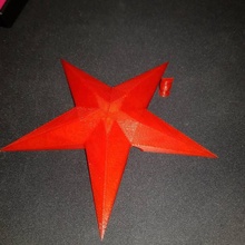 Navidad árbol estrella 3d print model - Mito3D